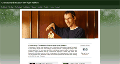 Desktop Screenshot of cranioschool.com
